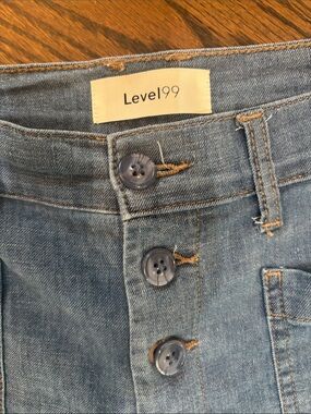 Level 99 Wide Leg Cropped Pants